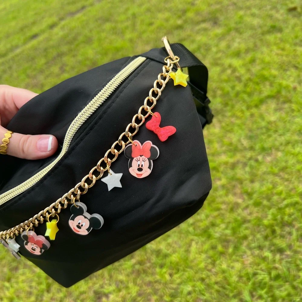Disney Mickey and Minnie Mouse Bag Chain - Picture 5 of 9